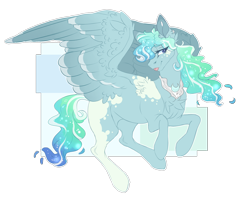 Size: 2696x2169 | Tagged: safe, artist:holoriot, imported from derpibooru, oc, oc only, oc:silver eclipse, pegasus, pony, female, magical lesbian spawn, mare, offspring, parent:princess luna, parent:vapor trail, simple background, solo, transparent background