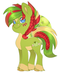 Size: 1024x1178 | Tagged: safe, artist:sadelinav, imported from derpibooru, oc, oc only, oc:apple crisp, pony, unicorn, chibi, male, simple background, solo, stallion, transparent background