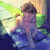 Size: 1240x1240 | Tagged: safe, artist:oops, imported from derpibooru, oc, oc only, oc:unknown, unnamed oc, earth pony, pony, accessories, accessory, bandaid, bandaid on nose, bubblegum, digital art, female, filly, food, g3, gum, short hair, short tail, sidewalk, solo