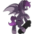 Size: 2048x2048 | Tagged: safe, artist:cinnamontee, imported from derpibooru, oc, oc only, oc:flip trick, bat pony, pony, female, mare, simple background, skateboard, solo, transparent background