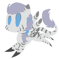 Size: 2100x2100 | Tagged: safe, artist:showtimeandcoal, imported from derpibooru, oc, oc only, oc:zulu, cat, hippogriff, pony, zebra, braid, burb, cat burb, chibi, commission, cute, icon, simple background, solo, stripes, transparent background, ych result, your character here