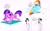 Size: 3014x1845 | Tagged: safe, artist:princebluemoon3, imported from derpibooru, rainbow dash, twilight sparkle, oc, oc:blue (princebluemoon3), abyssinian, alicorn, anthro, pegasus, pony, my little pony: pony life, abyssinian oc, angry, anthro oc, arm behind head, belly, big belly, chips, chubby cheeks, couch, couch potato, crumbs, dialogue, double chin, exercise, exercise mat, fat, female, food, g4.5, high res, hoof on belly, mare, missing wing, on back, opinion, potato chips, push-ups, rainblob dash, remote, scene interpretation, screencap reference, sitting, sweat, twilight sparkle (alicorn), unshorn fetlocks, weight, workout