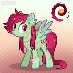 Size: 2000x2000 | Tagged: safe, artist:keyrijgg, imported from derpibooru, oc, pegasus, pony, adoptable, art, auction, reference, simple background, watermark