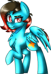 Size: 825x1182 | Tagged: safe, artist:songheartva, imported from derpibooru, oc, oc only, oc:luximus, pegasus, pony, female, mare, simple background, solo, transparent background