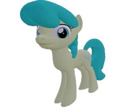 Size: 842x720 | Tagged: safe, artist:topsangtheman, imported from derpibooru, green jewel, earth pony, pony, 3d, female, looking at you, simple background, solo, source filmmaker, transparent background