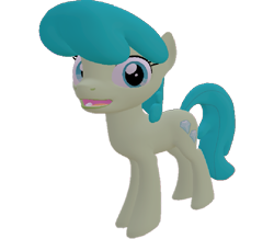 Size: 827x720 | Tagged: safe, artist:topsangtheman, imported from derpibooru, green jewel, earth pony, pony, 3d, female, looking at you, simple background, solo, source filmmaker, transparent background