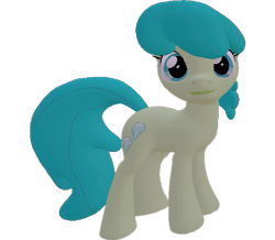 Size: 827x720 | Tagged: safe, artist:topsangtheman, imported from derpibooru, green jewel, earth pony, pony, 3d, female, looking at you, simple background, solo, source filmmaker, transparent background