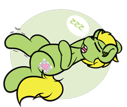 Size: 5000x4200 | Tagged: safe, artist:theawkwarddork, imported from derpibooru, oc, oc only, oc:dumas briks, earth pony, pony, absurd resolution, simple background, sleeping, solo, text, transparent background