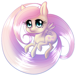 Size: 800x797 | Tagged: safe, artist:ilquira, imported from derpibooru, fluttershy, pegasus, pony, chibi, cute, female, looking at you, mare, shyabetes, simple background, solo, transparent background