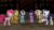Size: 1280x720 | Tagged: safe, artist:mrm, imported from derpibooru, applejack, fluttershy, pinkie pie, rainbow dash, rarity, twilight sparkle, alicorn, earth pony, pegasus, pony, unicorn, 3d, abuse, ai assisted, ai content, aivo, animated, avo, baseball, female, fifteen.ai, knocked out, mare, pinkiebuse, slapstick, sound, source filmmaker, sports, twilight sparkle (alicorn), unconscious, webm