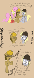 Size: 2221x5006 | Tagged: safe, artist:hyper dash, imported from derpibooru, derpy hooves, doctor whooves, fluttershy, time turner, engineer, expiration date, medic, soldier, team fortress 2