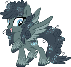 Size: 2121x1997 | Tagged: safe, artist:rainjay-xx, imported from derpibooru, oc, oc only, oc:cloudburst, pegasus, pony, pegasus oc, simple background, solo, transparent background, wings