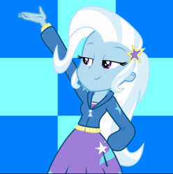 Size: 744x750 | Tagged: safe, artist:luchane2004, imported from derpibooru, trixie, equestria girls