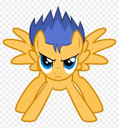 Size: 840x905 | Tagged: safe, artist:mergedzamasuva, imported from derpibooru, flash sentry, pegasus, pony, male, solo, younger