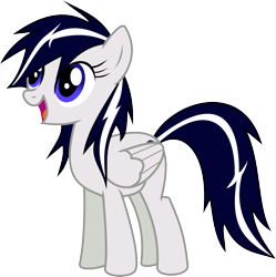 Size: 4220x4237 | Tagged: safe, artist:nero-narmeril, imported from derpibooru, oc, oc only, oc:moonlight flare, pegasus, pony, absurd resolution, female, mare, simple background, solo, transparent background