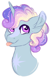 Size: 1024x1550 | Tagged: safe, artist:azure-art-wave, imported from derpibooru, oc, oc only, pony, unicorn, bust, male, portrait, simple background, solo, stallion, tongue out, transparent background