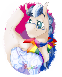 Size: 1724x2118 | Tagged: safe, artist:parrpitched, imported from derpibooru, oc, oc only, oc:sea side, pegasus, pony, bisexual pride flag, male, pride, pride flag, simple background, solo, stallion, transparent background