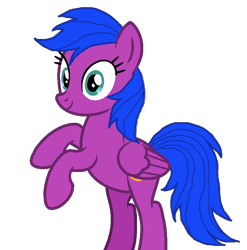 Size: 716x724 | Tagged: safe, artist:optimusv42, imported from derpibooru, firefly, rainbow dash, pegasus, pony, cousin, fan version, friendship troopers, g1, my little pony friendship troopers, rainbow dash's family, simple background, transparent background