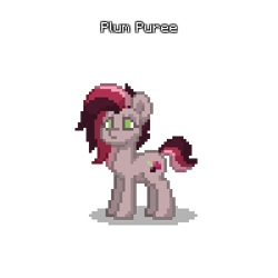 Size: 400x400 | Tagged: safe, imported from derpibooru, oc, oc only, earth pony, pony, pony town, screenshots, simple background, solo, transparent background