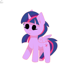 Size: 1500x1500 | Tagged: safe, artist:glazirka, imported from derpibooru, twilight sparkle, alicorn, pony, cute, female, mare, simple background, solo, twiabetes, twilight sparkle (alicorn), white background