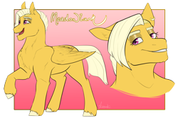 Size: 3000x2000 | Tagged: safe, artist:jeshh, imported from derpibooru, oc, oc only, oc:meadowlark, pegasus, pony, ear piercing, female, high res, mare, piercing, solo