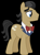 Size: 2103x2850 | Tagged: safe, artist:brony-works, artist:disneymarvel96, edit, imported from derpibooru, vector edit, filthy rich, earth pony, pony, alternate design, bowtie, male, solo, vector