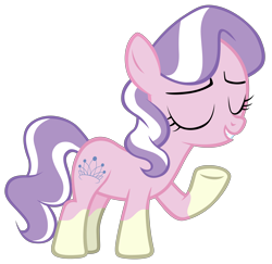 Size: 7000x6810 | Tagged: safe, artist:tardifice, edit, edited edit, editor:slayerbvc, imported from derpibooru, vector edit, diamond tiara, earth pony, pony, accessory-less edit, coat markings, female, filly, missing accessory, ponies wearing sunburst's socks, raised hoof, simple background, socks (coat marking), socks (coat markings), solo, transparent background, vector