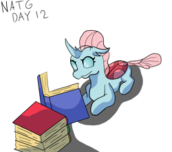 Size: 1800x1600 | Tagged: safe, artist:zeronixma, derpibooru exclusive, imported from derpibooru, ocellus, changedling, changeling, atg 2020, book, female, newbie artist training grounds, ocellus being ocellus, reading, simple background, solo, white background