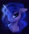 Size: 1358x1620 | Tagged: safe, artist:nekosnicker, imported from derpibooru, princess luna, pony, bust, chest fluff, cute, female, floppy ears, lidded eyes, looking at you, lunabetes, portrait, solo