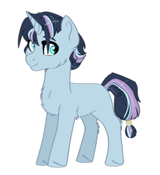 Size: 710x778 | Tagged: safe, artist:spectrumnightyt, imported from derpibooru, oc, oc only, pony, unicorn, male, simple background, solo, stallion, transparent background