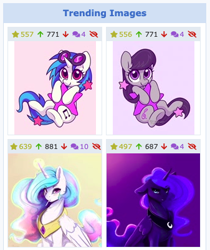 Size: 337x401 | Tagged: safe, artist:dawnfire, artist:miokomata, edit, imported from derpibooru, dj pon-3, octavia melody, princess celestia, princess luna, vinyl scratch, alicorn, earth pony, pony, unicorn, derpibooru, cute, female, juxtaposition, juxtaposition win, mare, meme, meta, symmetrical, tavibetes, vinylbetes