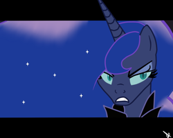 Size: 1280x1024 | Tagged: safe, artist:linda0808, imported from derpibooru, princess luna, pony, fall of the crystal empire, armor, female, nightmare luna, solo