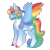 Size: 2000x2000 | Tagged: safe, artist:scarletskitty12, imported from derpibooru, rainbow dash, pegasus, pony, backwards ballcap, backwards cutie mark, baseball cap, cap, chest fluff, female, hat, pale belly, scar, simple background, solo, transparent background, unshorn fetlocks