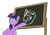 Size: 1219x851 | Tagged: safe, artist:sollace, derpibooru exclusive, imported from derpibooru, party favor, twilight sparkle, alicorn, pony, the hooffields and mccolts, .svg available, caption, chalkboard, derp, drawing, exploitable meme, female, i didn't listen, image macro, mare, meme, pointing, show accurate, simple background, solo, svg, text, transparent background, twilight sparkle (alicorn), vector