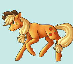 Size: 2195x1923 | Tagged: safe, artist:flaming-trash-can, imported from derpibooru, applejack, earth pony, pony, female, solo