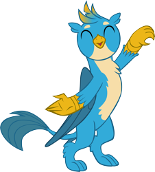 Size: 5291x5847 | Tagged: safe, artist:memnoch, imported from derpibooru, gallus, griffon, cute, gallabetes, male, simple background, solo, transparent background, vector