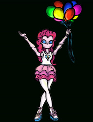 Size: 2504x3272 | Tagged: safe, artist:filomental, imported from derpibooru, pinkie pie, equestria girls, author:filomental, dark magic, fanfic art, magic, vengeance