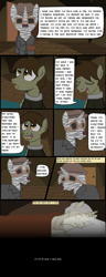 Size: 1280x3340 | Tagged: safe, artist:mr100dragon100, imported from derpibooru, oc, oc:matthew, comic:new beginnings and new friends, comic, dark forest au's matthew, feels, griffin (character), invisible, transparent