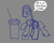 Size: 1000x800 | Tagged: safe, artist:platinumdrop, imported from derpibooru, oc, oc only, oc:platinumdrop, pony, music notes, radio, sketch, solo, speech bubble