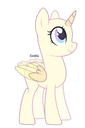 Size: 1746x2616 | Tagged: safe, artist:lazuli, artist:mint-light, imported from derpibooru, oc, oc only, alicorn, pony, alicorn oc, base, heart eyes, horn, looking up, simple background, smiling, solo, transparent background, wingding eyes, wings