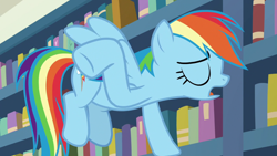 Size: 1920x1080 | Tagged: safe, imported from derpibooru, screencap, rainbow dash, pony, daring doubt, female, solo