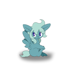 Size: 1000x1000 | Tagged: safe, artist:kaggy009, imported from derpibooru, oc, oc only, pegasus, pony, ask peppermint pattie, colt, cute, male, solo