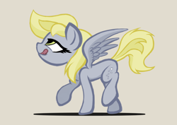 Size: 2976x2104 | Tagged: safe, artist:itchystomach, imported from derpibooru, derpy hooves, pegasus, pony, cute, derpabetes, digital art, female, mare, solo, tongue out