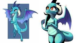 Size: 1920x1080 | Tagged: safe, artist:ahobobo, imported from derpibooru, princess ember, dragon, chubby, dragoness, dragonlard ember, female, who is the best?!