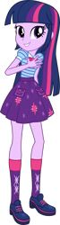 Size: 2777x10303 | Tagged: safe, artist:alandssparkle, artist:firesidearmy46231, edit, imported from derpibooru, vector edit, twilight sparkle, equestria girls, absurd resolution, clothes swap, female, looking at you, simple background, solo, transparent background, twilight sparkle (alicorn), vector