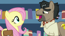 Size: 1920x1080 | Tagged: safe, imported from derpibooru, screencap, doctor caballeron, fluttershy, daring doubt