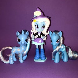 Size: 1080x1080 | Tagged: safe, imported from derpibooru, trixie, equestria girls, doll, equestria girls minis, female, irl, photo, toy