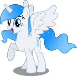 Size: 2474x2423 | Tagged: safe, artist:decprincess, imported from derpibooru, oc, oc only, oc:white flare, alicorn, pony, horn, simple background, solo, transparent background, wings