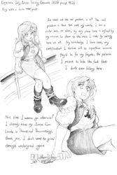 Size: 1200x1800 | Tagged: safe, artist:meto30, deleted from derpibooru, imported from derpibooru, sunset shimmer, human, atg 2020, humanized, monochrome, newbie artist training grounds, solo, traditional art