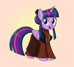 Size: 1100x1000 | Tagged: safe, artist:mew-me, imported from derpibooru, twilight sparkle, alicorn, alternate hairstyle, avatar the last airbender, clothes, cosplay, costume, mai, open mouth, solo, twilight sparkle (alicorn)